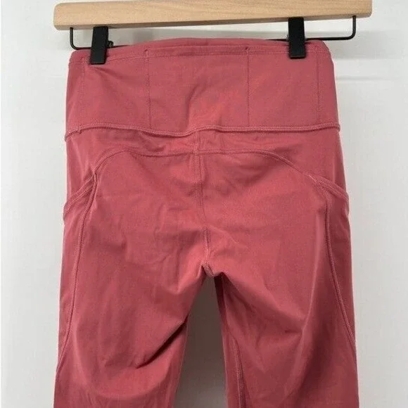 Lululemon Women‎ 4 Lululemon Fast Free High Rise Tight 25 Cool Cherry NWOT